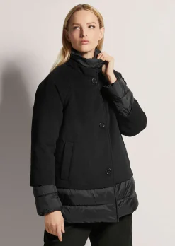 Jacke in Double-Layer-Optik