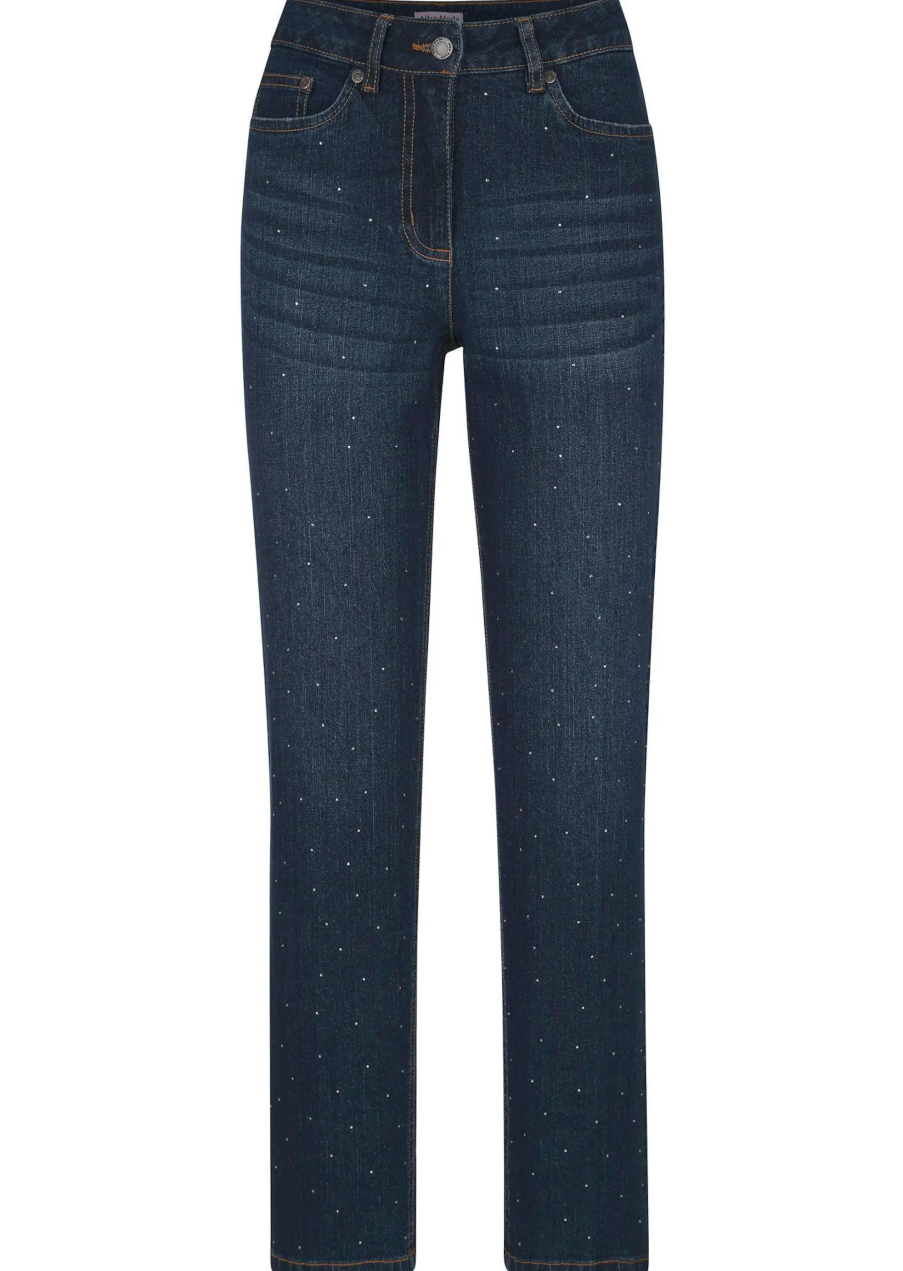 Jeans mit Nietenverzierung