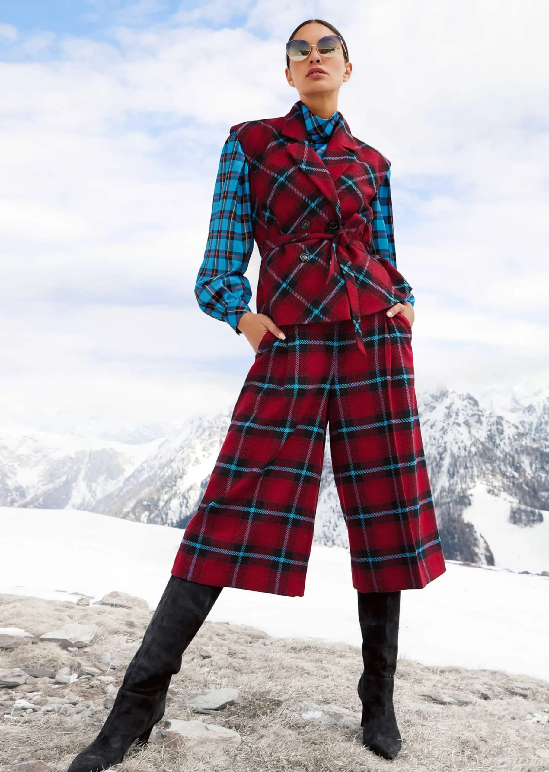 Karobluse mit Stehkragen