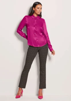 Klassische Hemdbluse