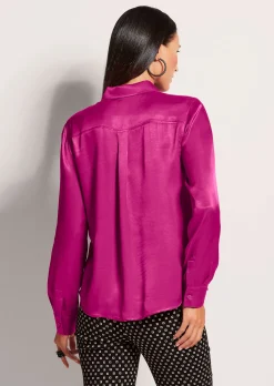 Klassische Hemdbluse
