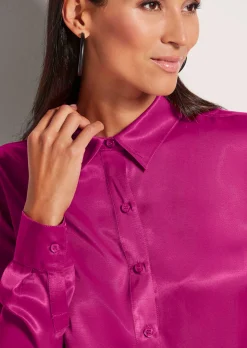 Klassische Hemdbluse