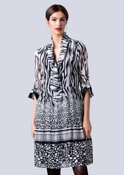 Kleid allover im neu designten Mustermix