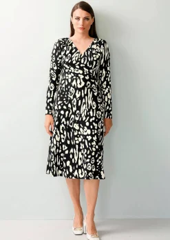 Kleid in Animaldessin