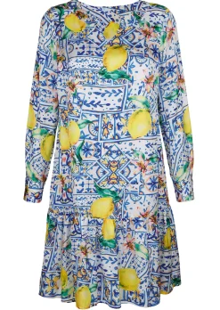 Kleid in sommerlichen Dessin