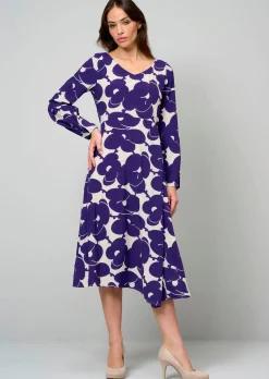 Kleid mit grafischem Dessin