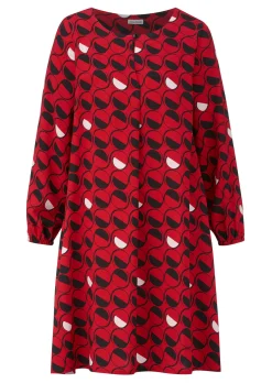 Kleid mit grafischem Dessin