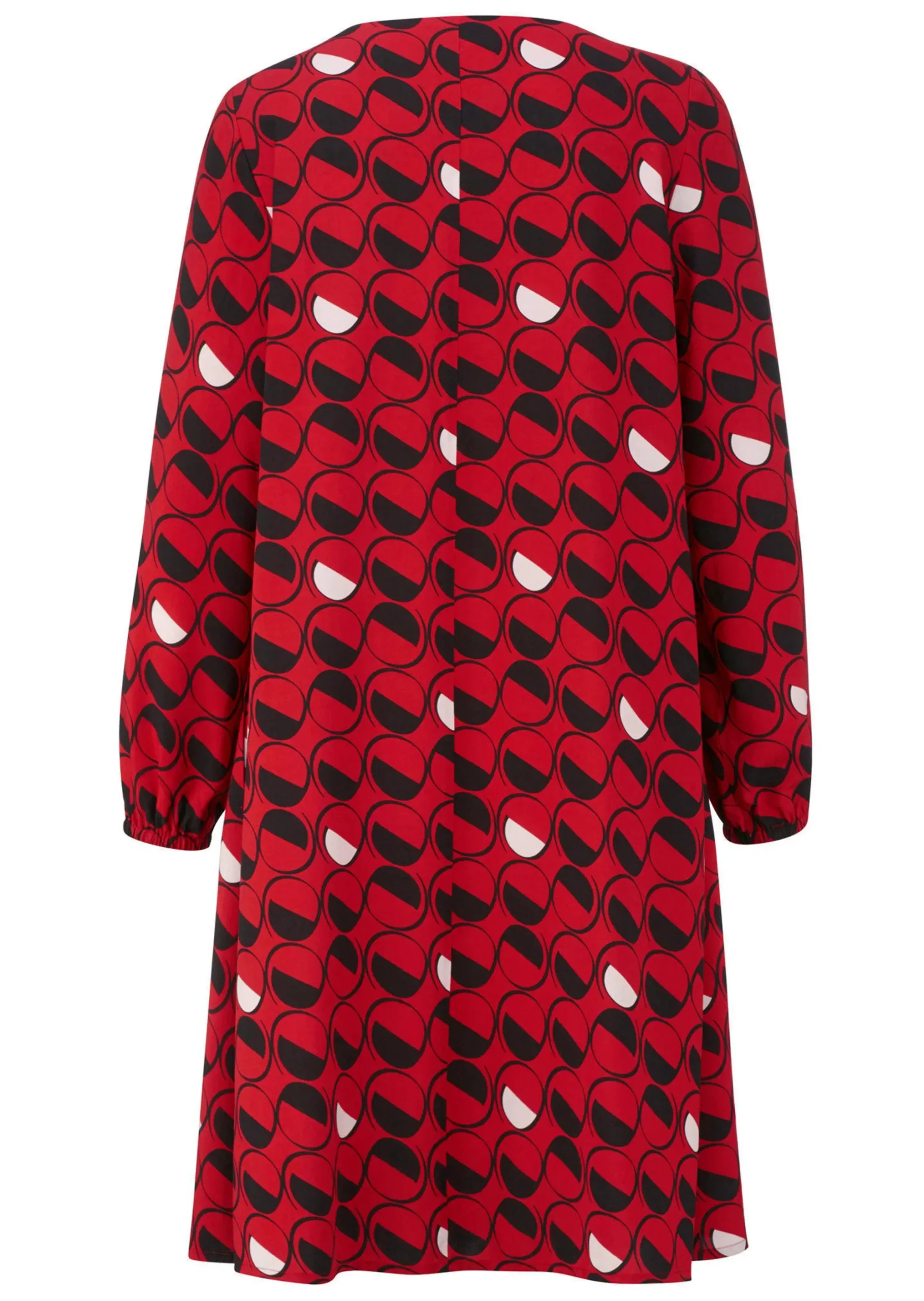 Kleid mit grafischem Dessin