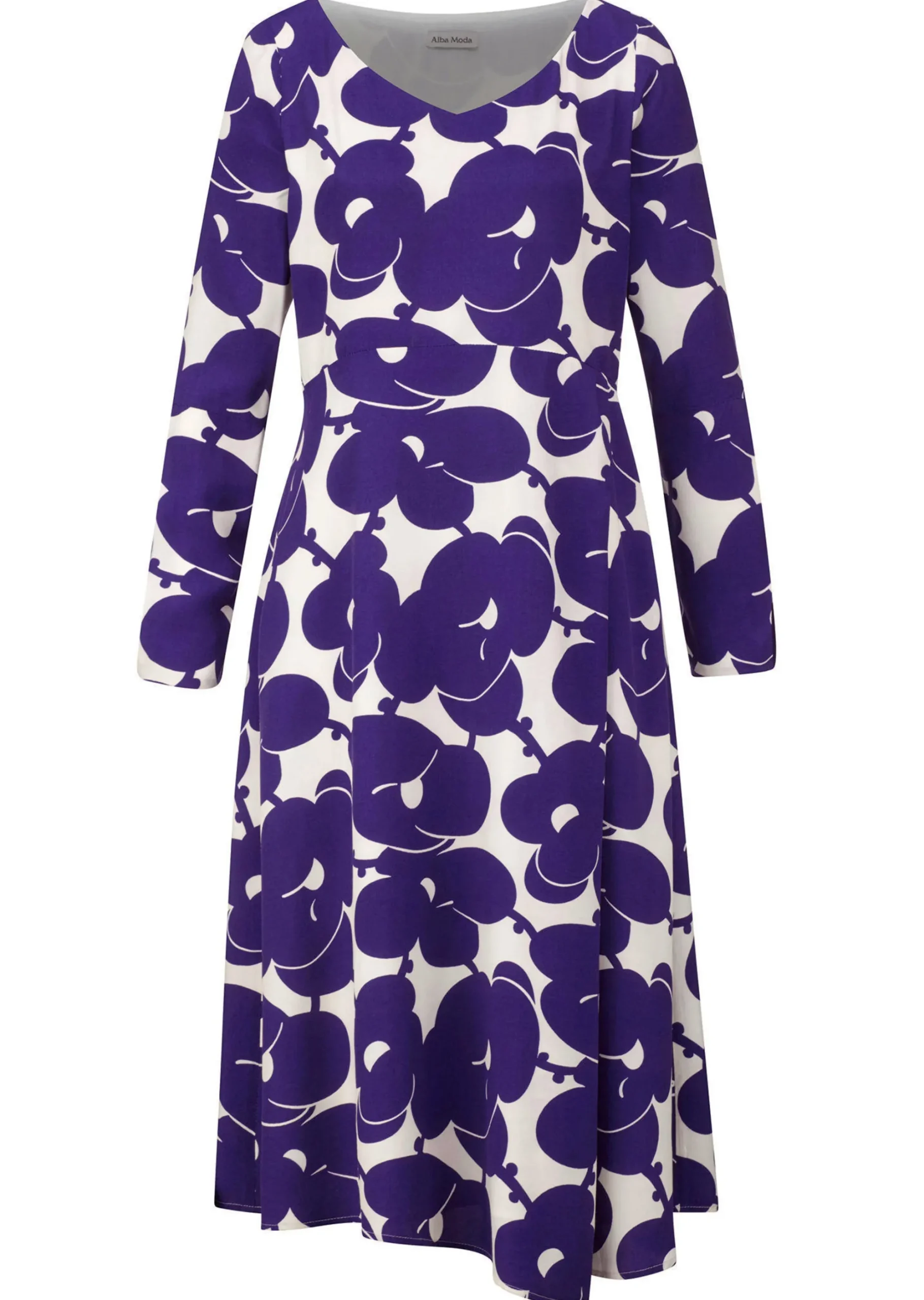 Kleid mit grafischem Dessin