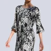 Kleid mit grafischem Druck