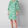 Kleid mit leichtem Ballonärmel
