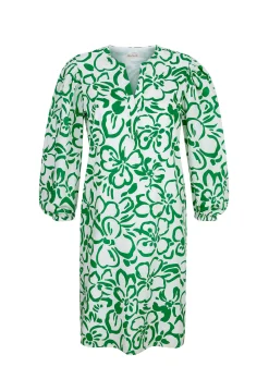 Kleid mit leichtem Ballonärmel