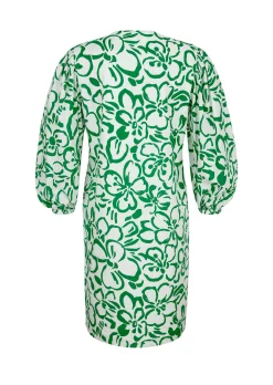 Kleid mit leichtem Ballonärmel