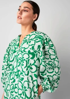 Kleid mit leichtem Ballonärmel