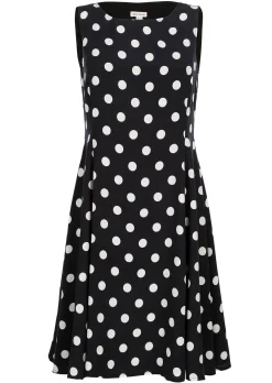 Kleid mit Punkt Dessin