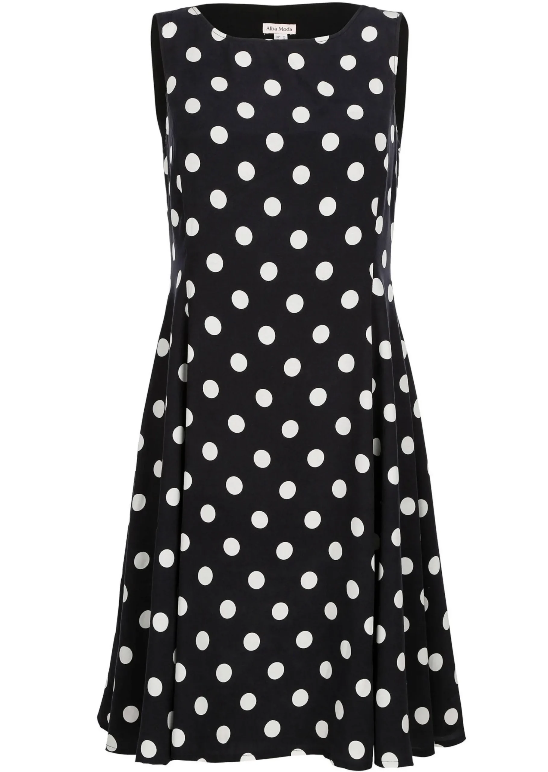 Kleid mit Punkt Dessin