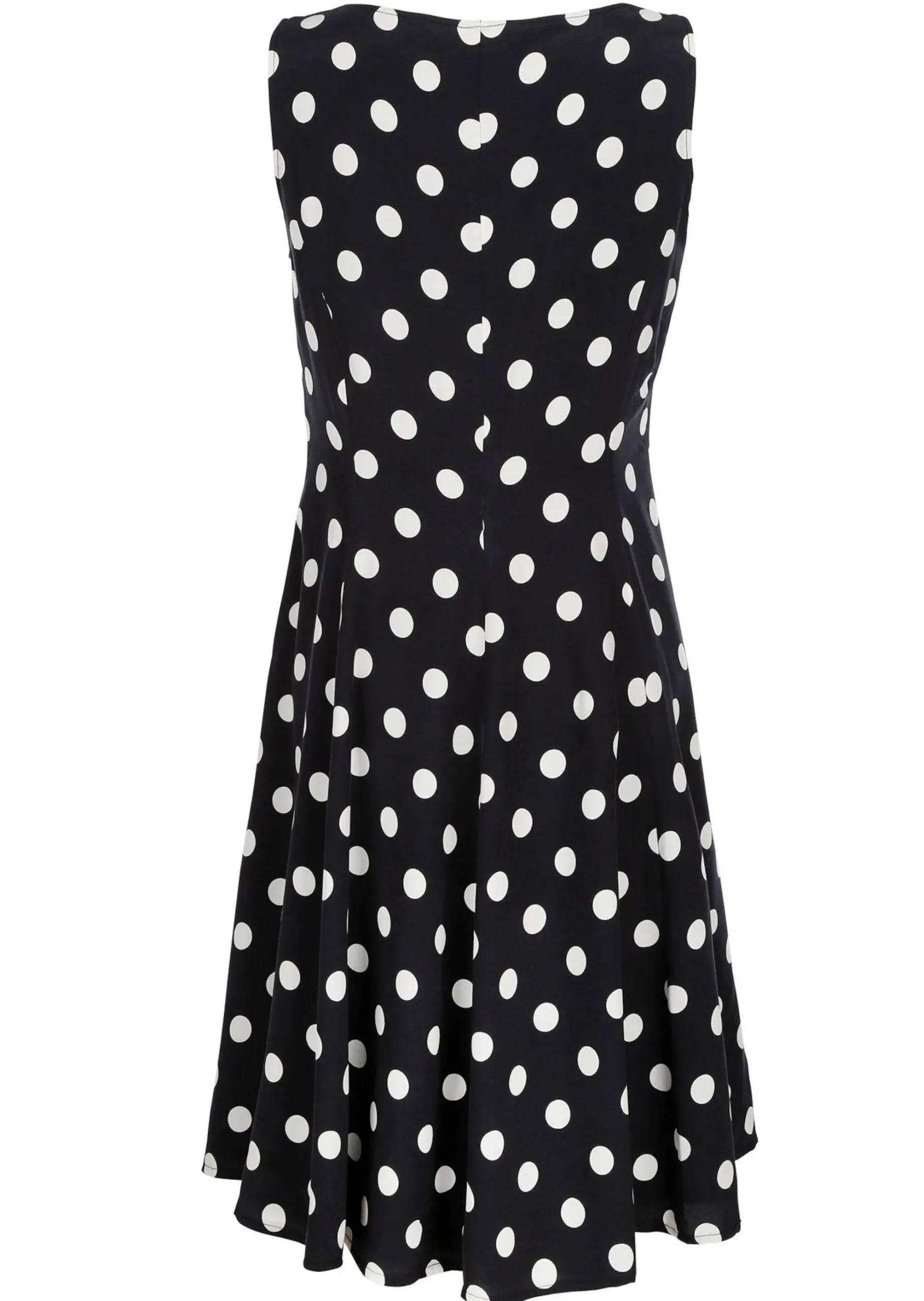 Kleid mit Punkt Dessin