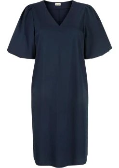 Kleid mit V-Ausschnitt