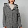 Kochwolljacke mit Kapuze