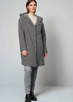 Kochwolljacke mit Kapuze
