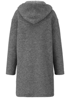 Kochwolljacke mit Kapuze