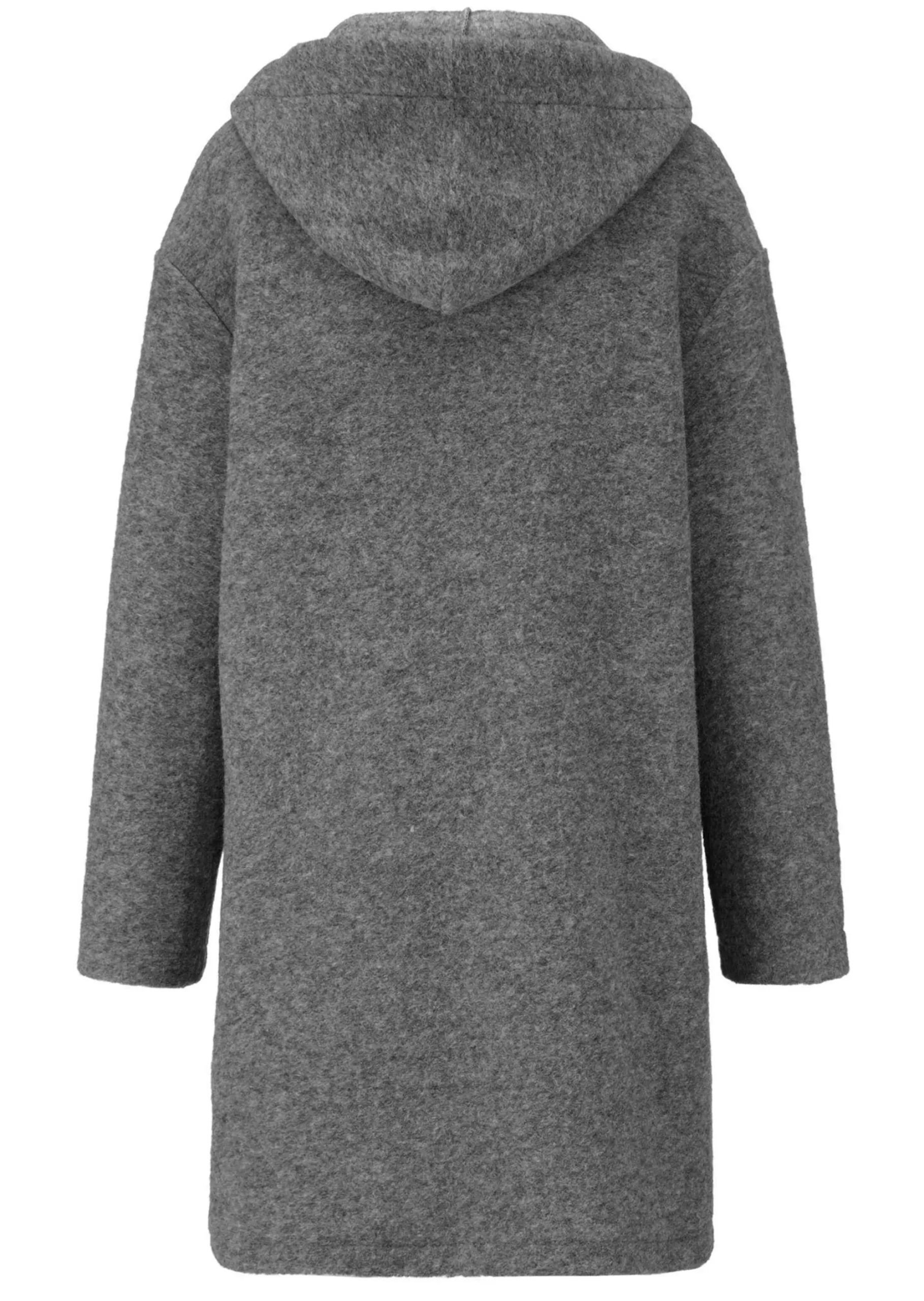 Kochwolljacke mit Kapuze