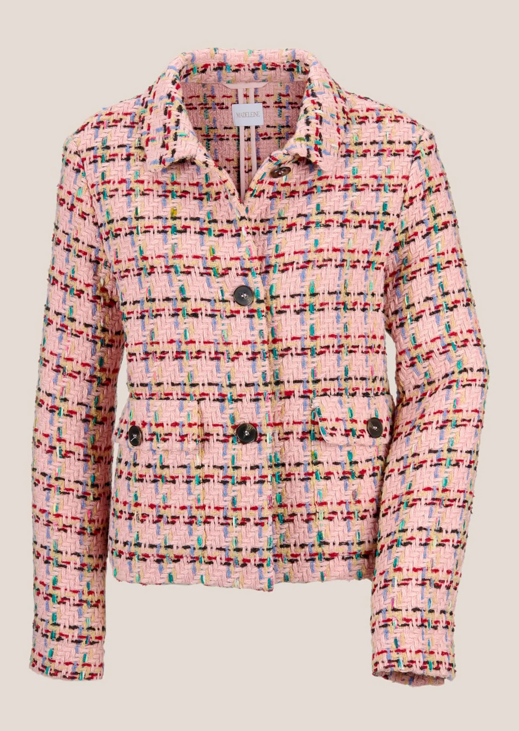 Kurzer Blazer mit Struktur