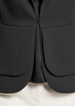 Kurzer Schößchen-Blazer