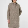 Lange Hemdjacke mit Glencheck-Karo