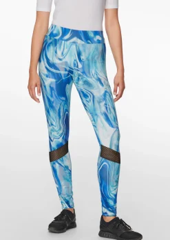 Leggings mit coolen Netzeinsätzen