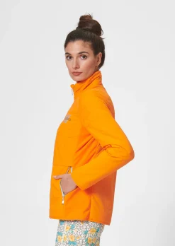 Leicht wattierte Outdoorjacke mit Elastikeinsätzen