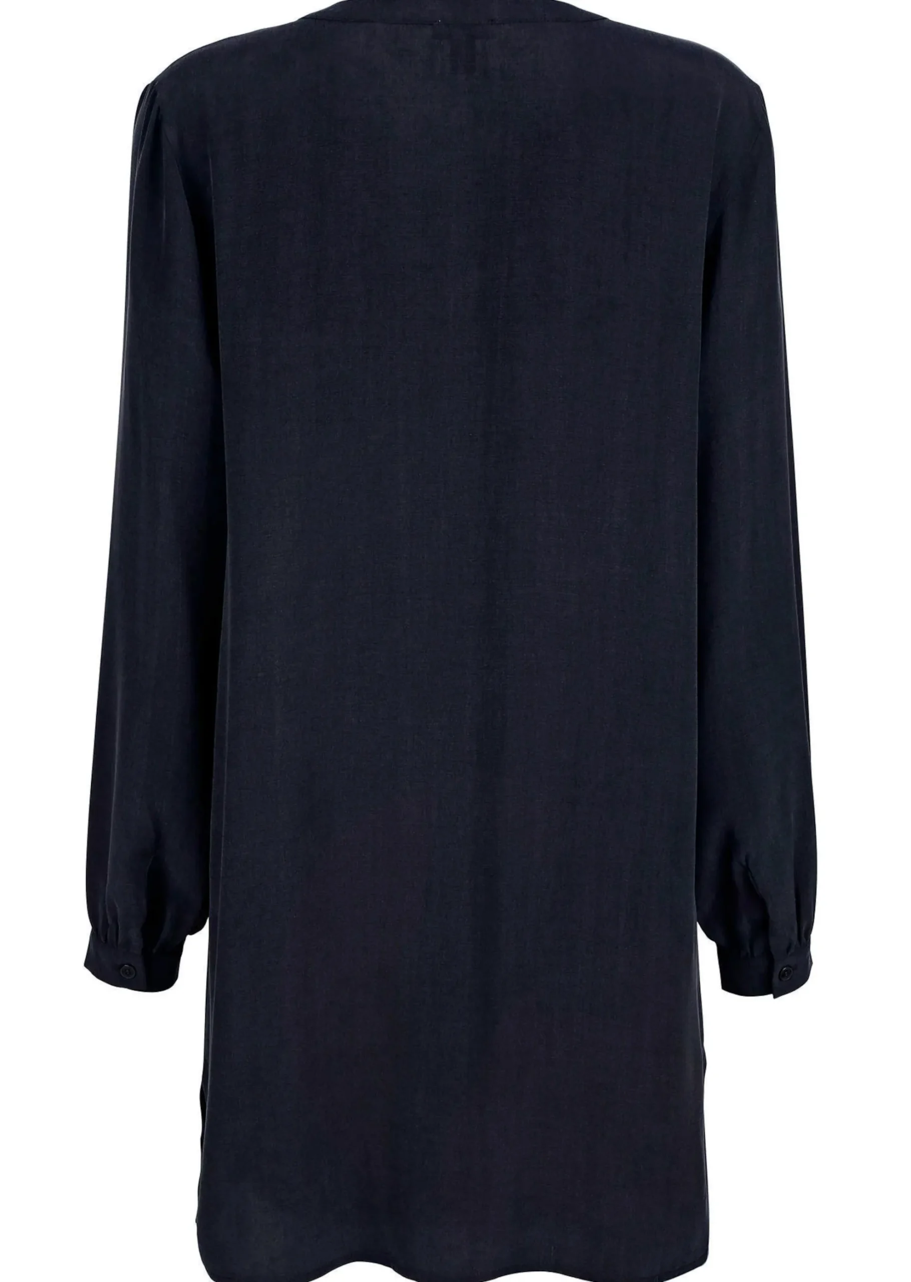 Longbluse mit V-Ausschnitt