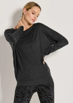 Lounge Sweatshirt aus weichem Jersey