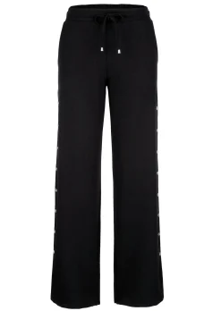 Marlenehose mit Zierknöpfen an den Seiten