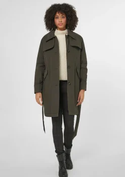 Modischer Trenchcoat mit Warmfutter