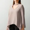 Oversizedbluse mit Cutout