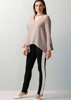 Oversizedbluse mit Cutout