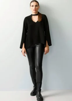 Oversizedbluse mit Cutout