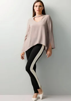 Oversizedbluse mit Cutout