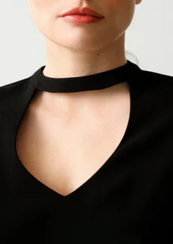 Oversizedbluse mit Cutout