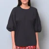 Oversizedbluse mit Fledermausärmel