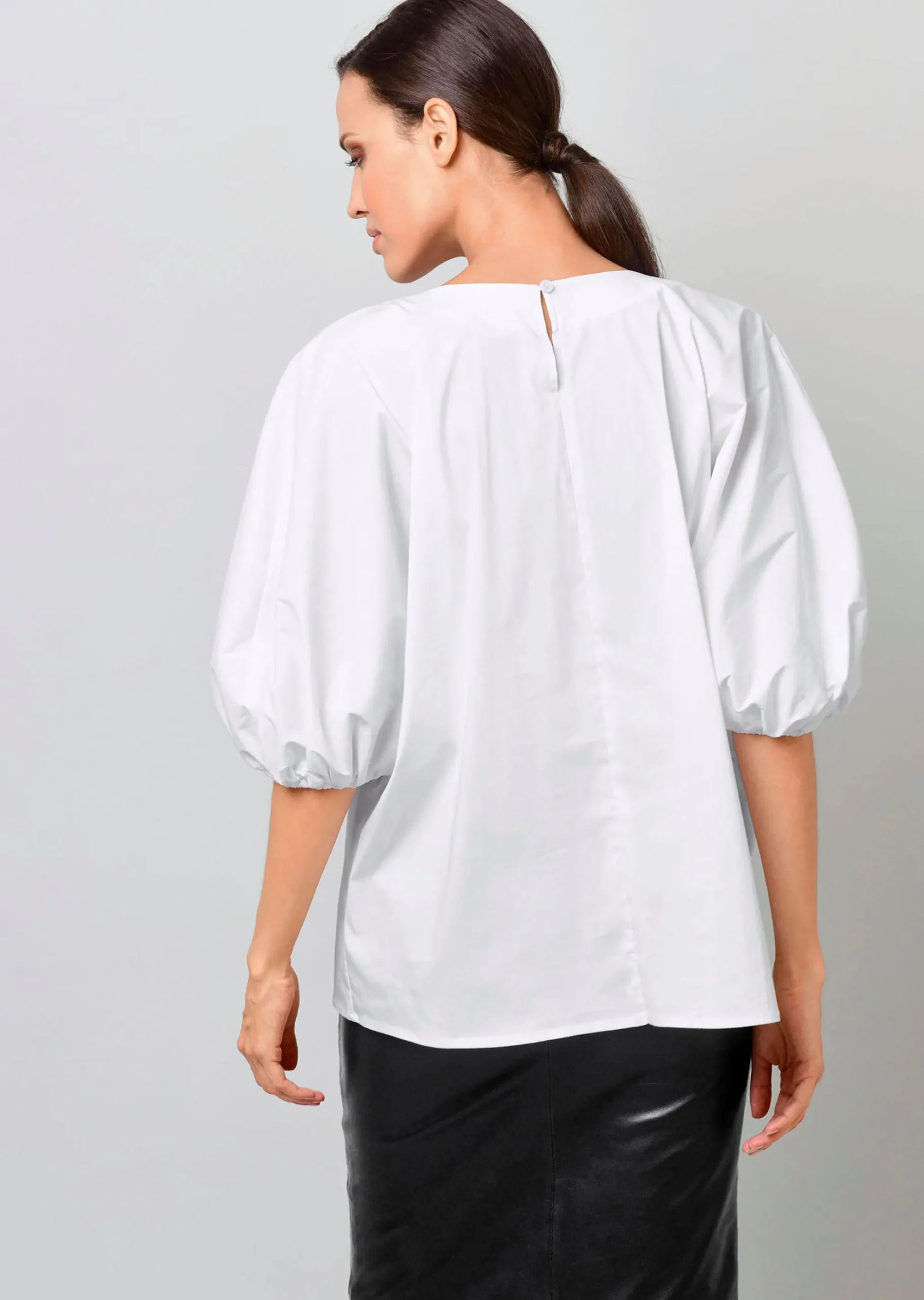 Oversizedbluse mit Fledermausärmel