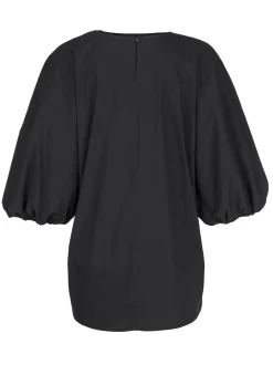 Oversizedbluse mit Fledermausärmel