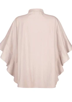 Oversizedbluse mit großem Volantärmel