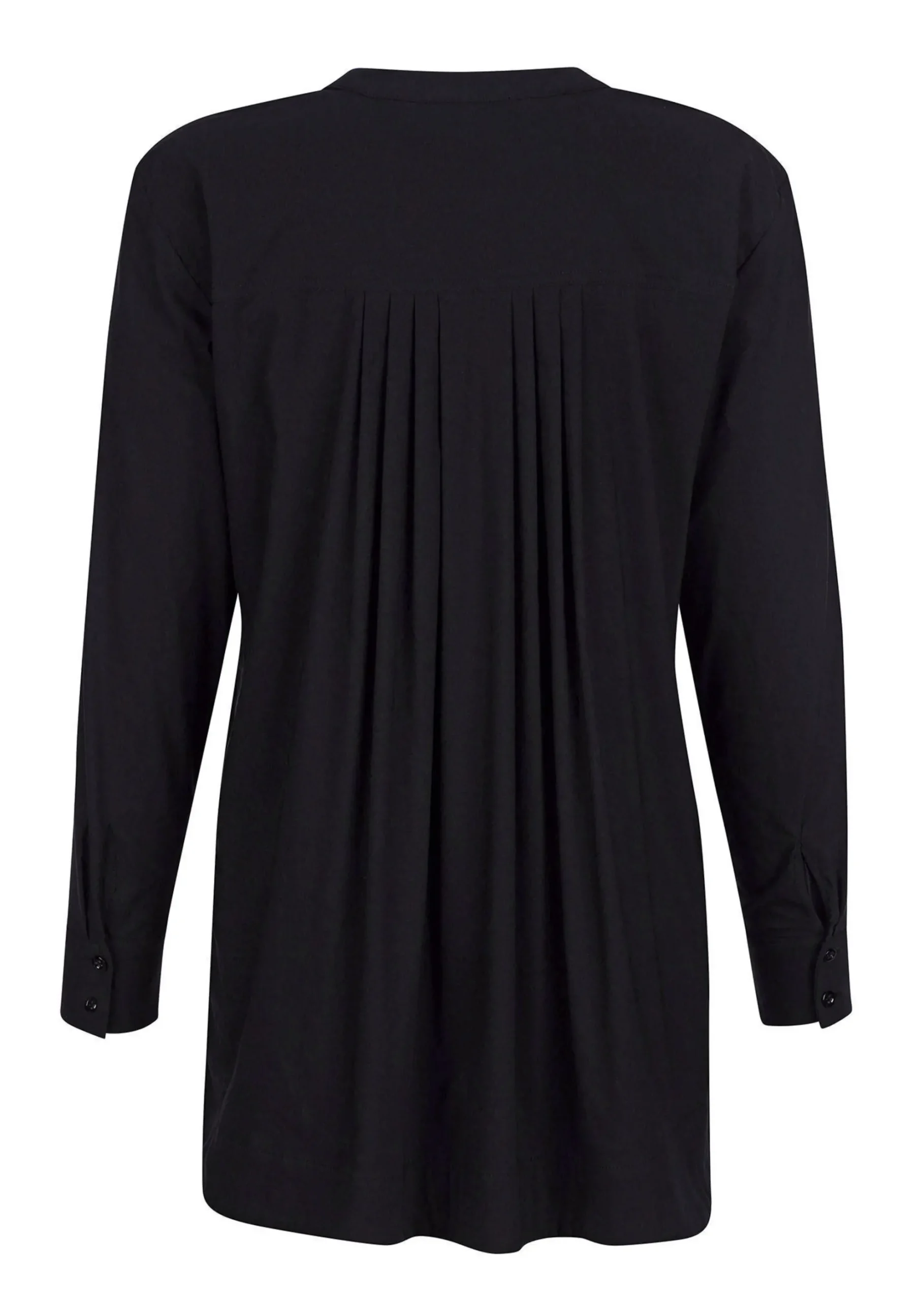 Oversizedbluse mit kleinen Falten im Rückteil