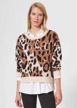 Pullover mit Animalmuster