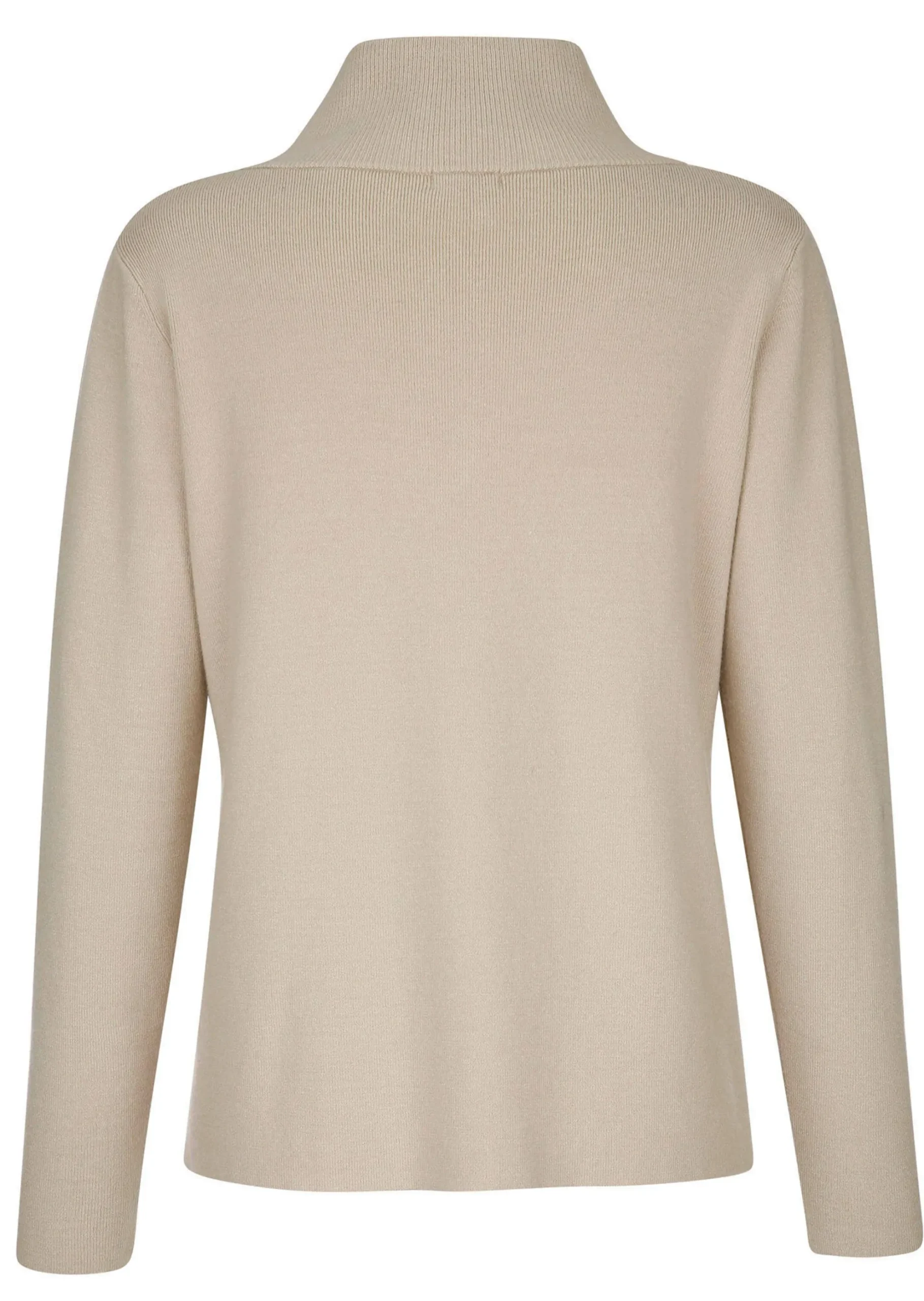 Pullover mit breitem V-Ausschnitt