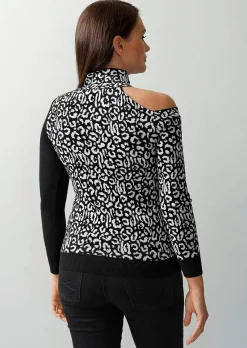 Pullover mit Cut-Out Detail