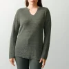 Pullover mit Effektgarn