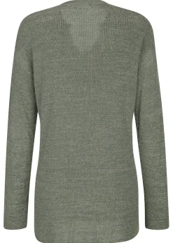 Pullover mit Effektgarn